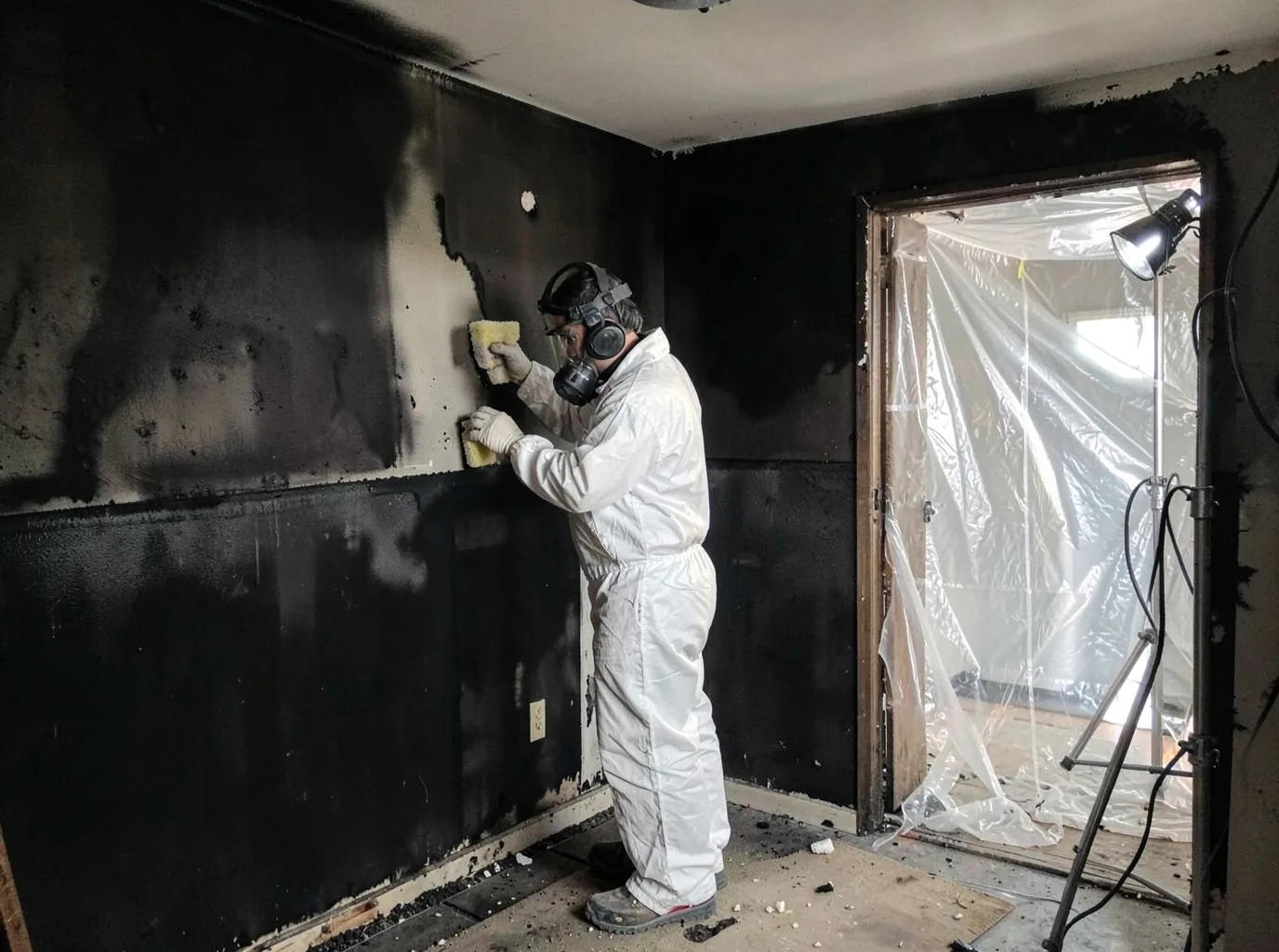Fire Damage Restoration company in Cloverdale, OH